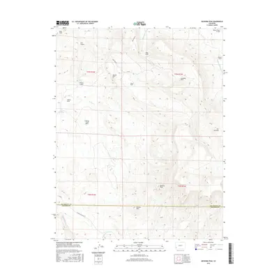 2016 Map of McKenna Peak, 2016 Print