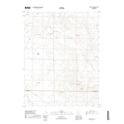 2019 Map of McKenna Peak, 2019 Print