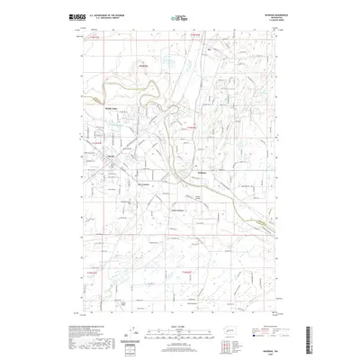 2020 Map of McKenna, 2020 Print