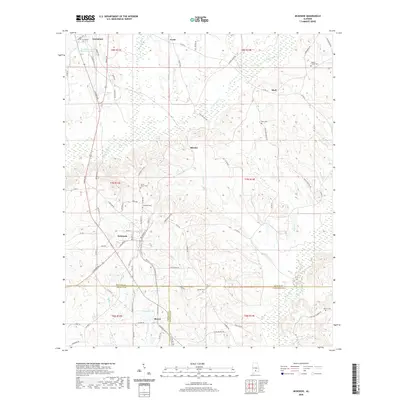 2020 Map of McKenzie, 2020 Print