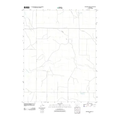 2010 Map of McKenzie Draw, 2010 Print