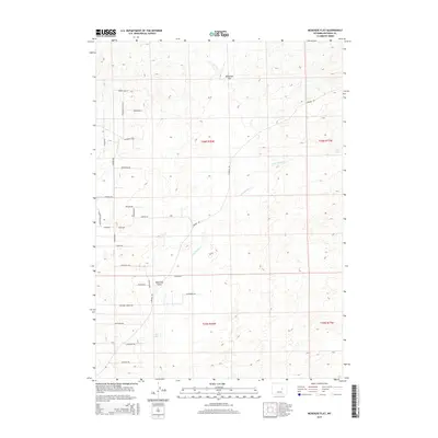 2015 Map of McKenzie Flat, 2015 Print