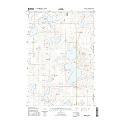2015 Map of McKenzie Lake, 2015 Print