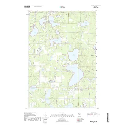 2018 Map of McKenzie Lake, 2018 Print