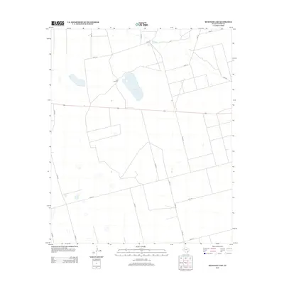2012 Map of McKenzie Lake, 2012 Print