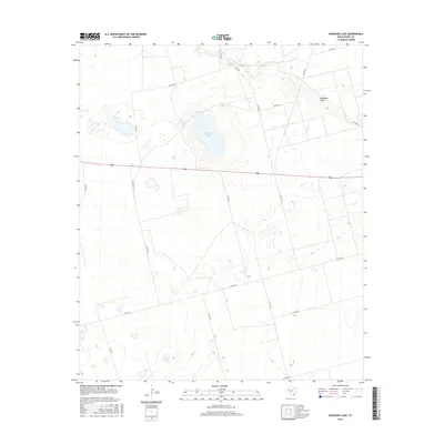 2016 Map of McKenzie Lake, 2016 Print
