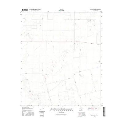 2016 Map of McKenzie Lake NW, 2016 Print