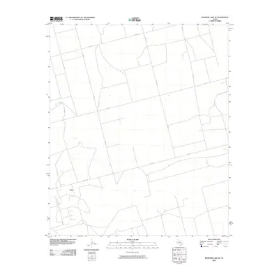 2010 Map of McKenzie Lake SE, 2010 Print