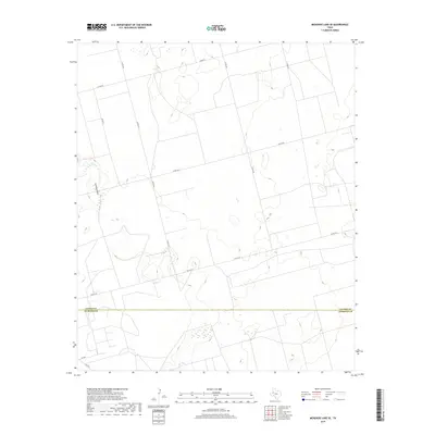 2019 Map of McKenzie Lake SE, 2019 Print