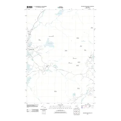 2010 Map of McKenzie Mountain, 2010 Print