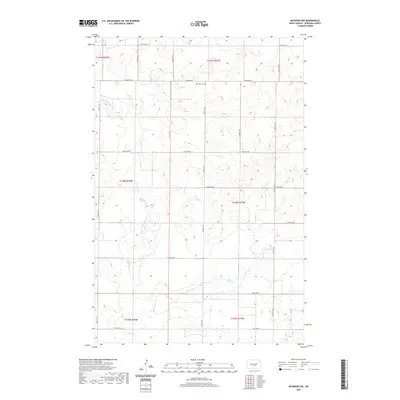2020 Map of McKenzie NW, 2020 Print