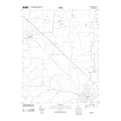 2010 Map of McKenzie, 2010 Print