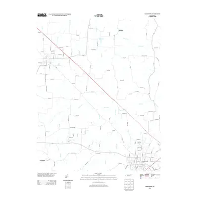 2013 Map of McKenzie, 2013 Print