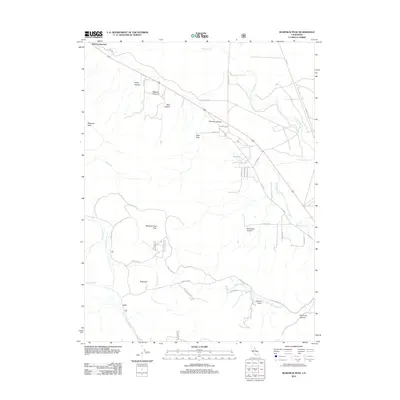 2012 Map of McKesick Peak, 2012 Print