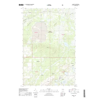 2019 Map of McKinley, 2019 Print