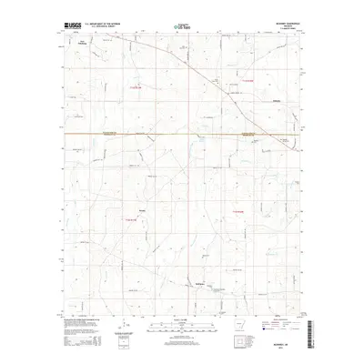 2014 Map of McKinney, 2014 Print