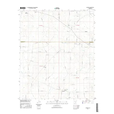 2017 Map of McKinney, 2017 Print