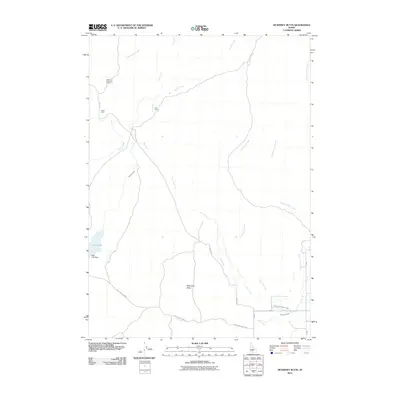 2010 Map of McKinney Butte, 2010 Print