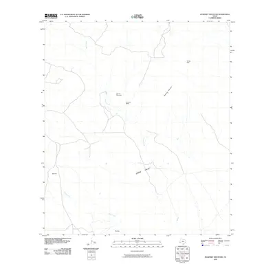 2010 Map of McKinney Mountain, 2010 Print
