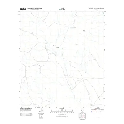 2012 Map of McKinney Mountain, 2012 Print