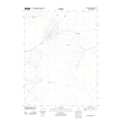 2011 Map of McKinney Pass, 2011 Print