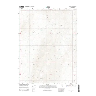2014 Map of McKinney Pass, 2014 Print