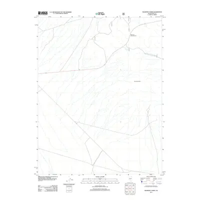 2012 Map of McKinney Tanks, 2012 Print