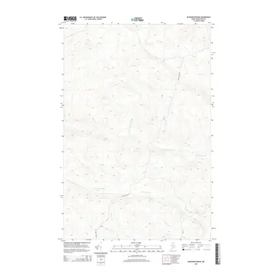 2014 Map of McKinnon Brook, 2014 Print