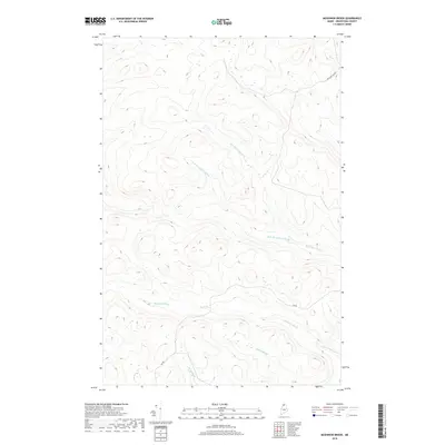 2018 Map of McKinnon Brook, 2018 Print