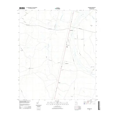 2014 Map of McKinnon, 2014 Print