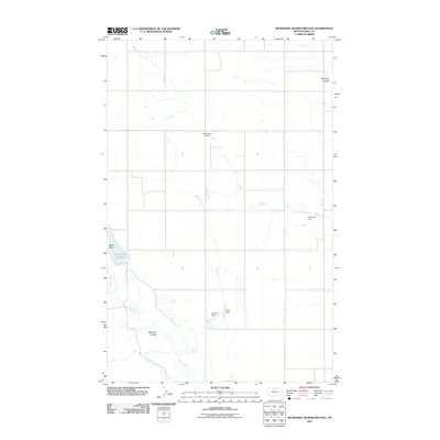 2011 Map of McKinnsey Reservoir East, 2011 Print