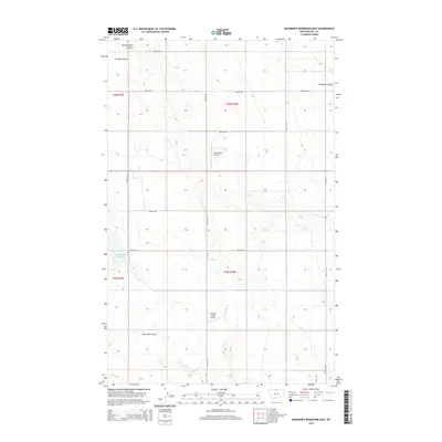 2014 Map of McKinnsey Reservoir East, 2014 Print