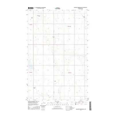 2017 Map of McKinnsey Reservoir East, 2017 Print