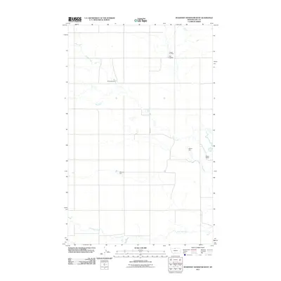 2011 Map of McKinnsey Reservoir West, 2011 Print