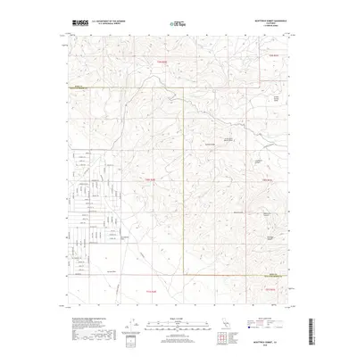 2018 Map of McKittrick Summit, 2018 Print