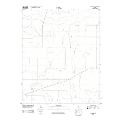 2010 Map of McKnight, 2010 Print