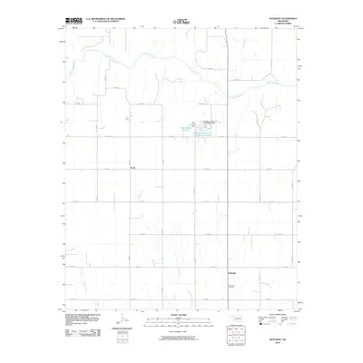 2010 Map of McKnight, 2010 Print