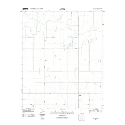 2012 Map of McKnight, 2012 Print