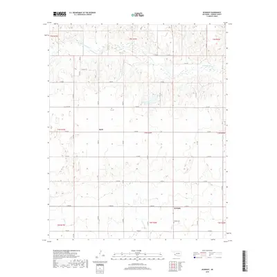 2018 Map of McKnight, 2018 Print