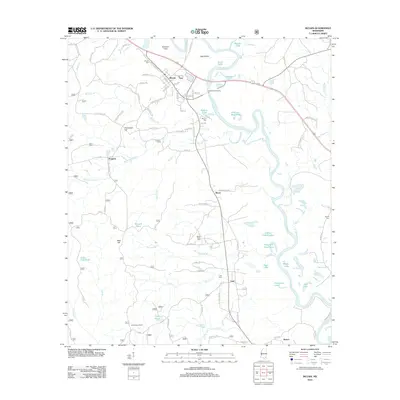 2012 Map of McLain, 2012 Print