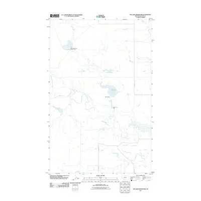 2011 Map of McLaren Reservoir, 2011 Print