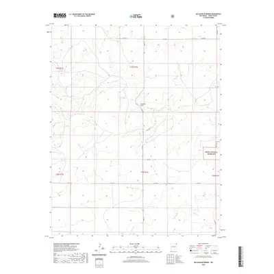 2020 Map of McLaughlin Bridge, 2020 Print