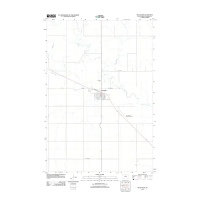 2012 Map of McLaughlin, 2012 Print