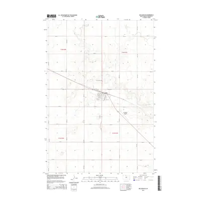 2015 Map of McLaughlin, 2015 Print