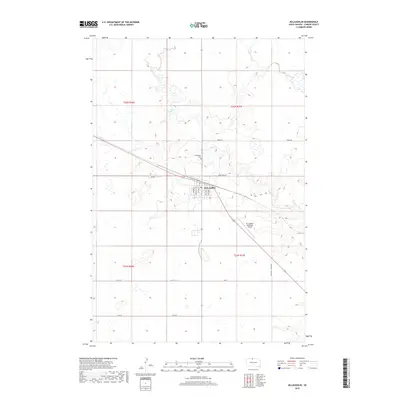 2017 Map of McLaughlin, 2017 Print