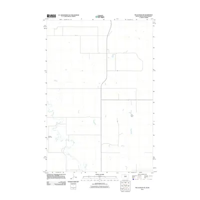 2011 Map of McLaughlin NE, 2011 Print