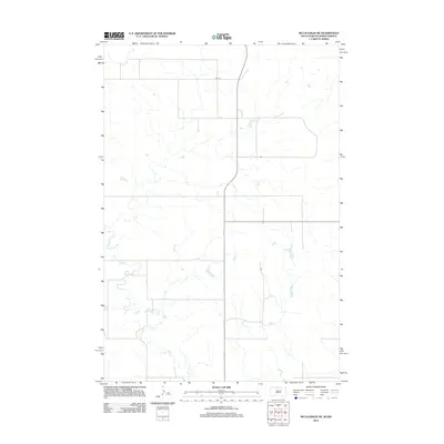 2012 Map of McLaughlin NE, 2012 Print