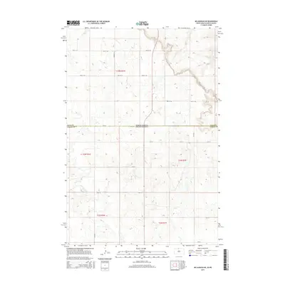 2015 Map of McLaughlin NE, 2015 Print