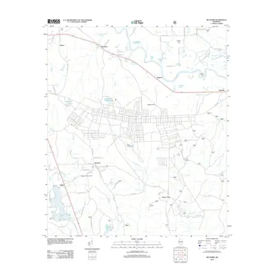 2012 Map of McLaurin, 2012 Print