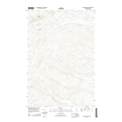 2014 Map of McLean Mountain, 2014 Print